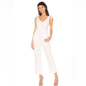 Superdown Corinna Tie Strap Jumpsuit